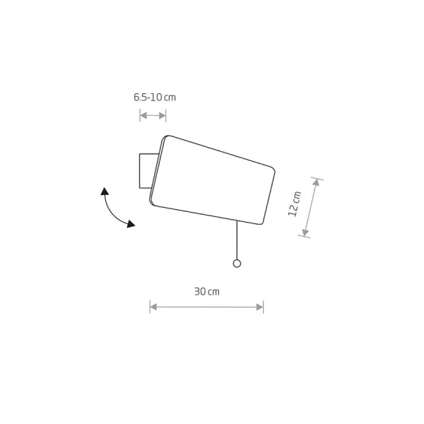 Настінний світильник (бра) Nowodvorski OSLO E14 бежевий 9700 - Фото 2