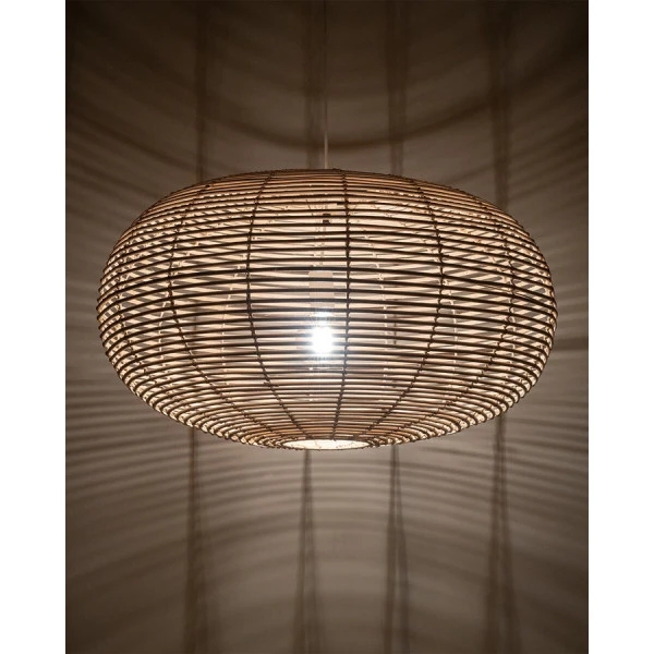 Підвісний світильник Nowodvorski RATTAN E27 бежевий 11155 - Фото 2