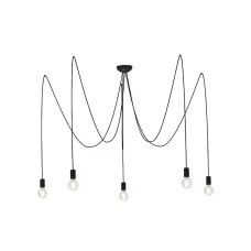 Nowodvorski SPIDER E27 чорний 6788. Люстра сучасна