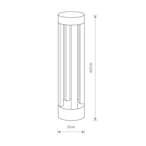 Світильник вуличний Nowodvorski TEPIC 9Вт 3000К чорний 9508 - Фото 6