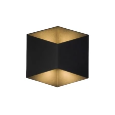 Nowodvorski TRIANGLES 5Вт 3000К чорний 8142. Світильник фасадний