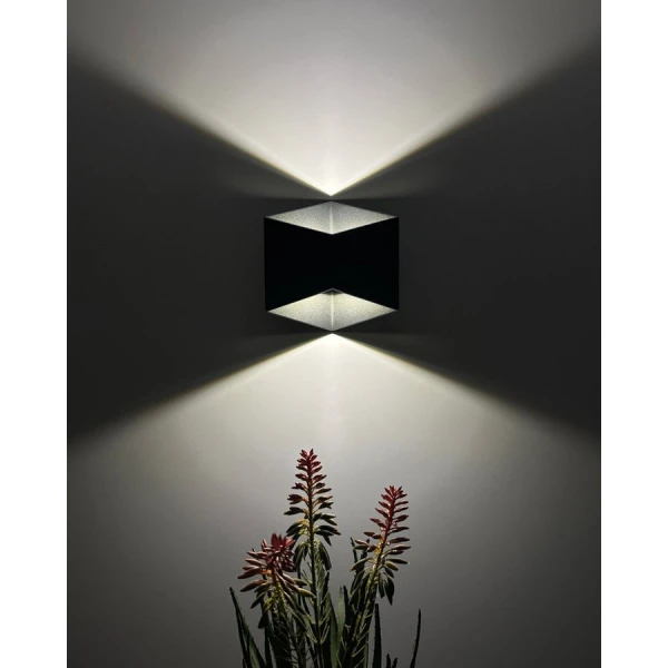 Фасадний світильник Nowodvorski TRIANGLES 5Вт 3000К чорний 8142 - Фото 3