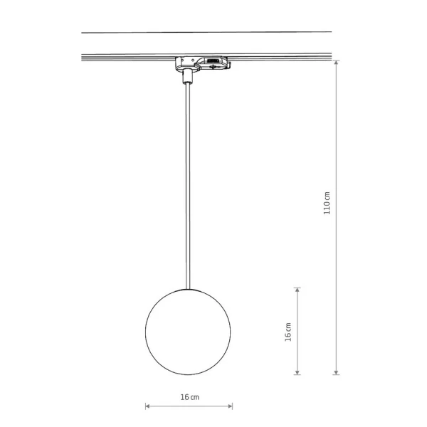 Світильник трековий Nowodvorski CTLS SNOWBALL G9 чорний 11295 - Фото 7
