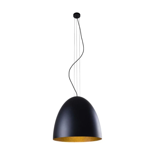 Підвісний світильник Nowodvorski EGG E27 чорний 9024 - Фото 1