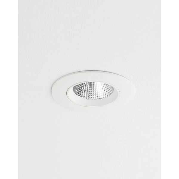 Світильник точковий врізний Nowodvorski EGINA LED 10Вт 3000К білий 10551 - Фото 2