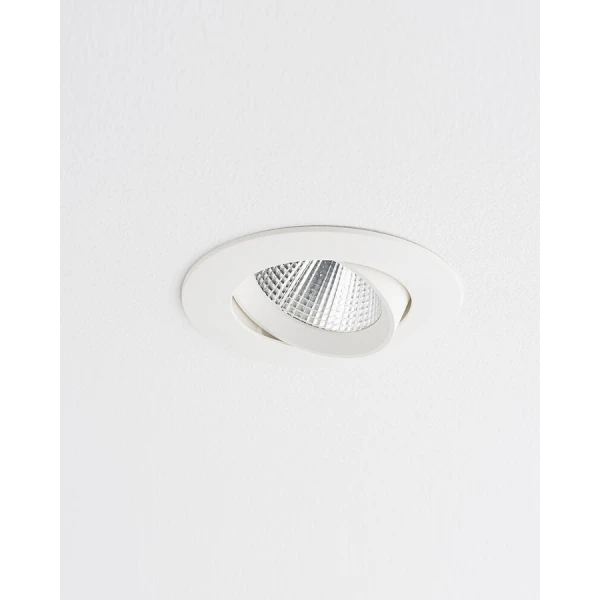 Світильник точковий врізний Nowodvorski EGINA LED 10Вт 3000К білий 10551 - Фото 3