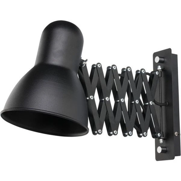 Настінний світильник (бра) Nowodvorski HARMONY E27 чорний 9890 - Фото 1