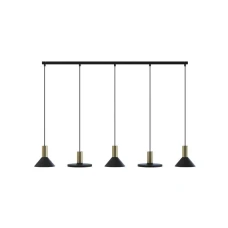 Nowodvorski HERMANOS GU10 чорний 8032. Світильник підвісний