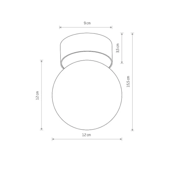 Люстра стельова Nowodvorski KIER G9 чорний 10302 - Фото 6