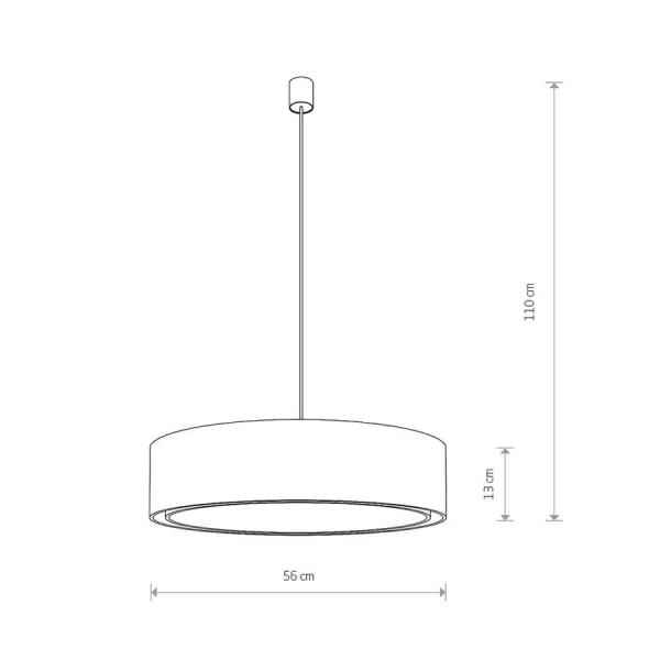 Підвісна люстра Nowodvorski MIST E27 білий 8942 - Фото 2