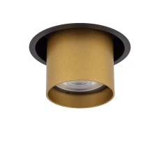 Nowodvorski MONO GU10 золотий 10800. Точковий світильник врізний