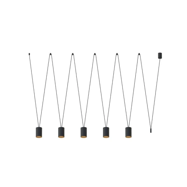 Підвісний світильник Nowodvorski MORE TONE GU10 чорний 7817 - Фото 1