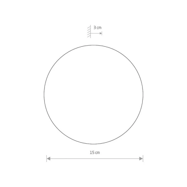 Підсвітка стіни Nowodvorski RING 7Вт 3000К чорний 7634 - Фото 2