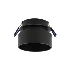 Nowodvorski SHINE GU10 чорний 11348. Точковий світильник врізний