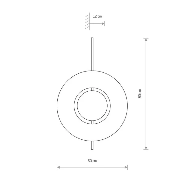 Підсвітка стіни Nowodvorski SUNSET GX53 коричневий 7653 - Фото 2