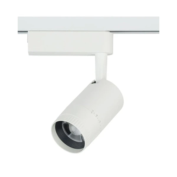 Світильник трековий Nowodvorski Zoom 9Вт 3000К білий 7623 - Фото 1