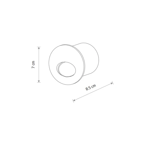 Вуличний світильник Nowodvorski AVA 3Вт 3000К чорний 11530 - Фото 6