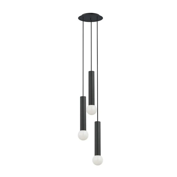 Підвісний світильник Nowodvorski BATON E27 чорний 7856 - Фото 1