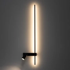 Nowodvorski EASY LED GU10 11Вт 3000К чорний 11426. Бра лінійне