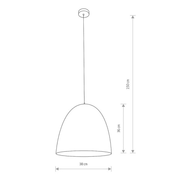 Підвісний світильник Nowodvorski EGG E27 чорний 9022 - Фото 2