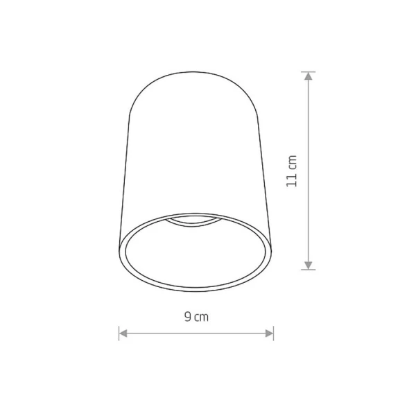 Точковий світильник Nowodvorski EYE TONE GU10 чорний 8931 - Фото 4