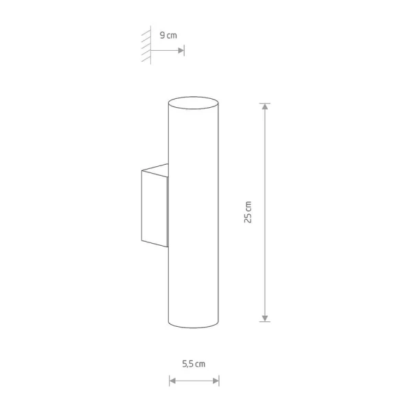 Підсвітка стіни Nowodvorski EYE WALL GU10 білий 8073 - Фото 2
