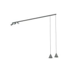 Nowodvorski FOURTY GU10 сірий 11472. Світильник підвісний