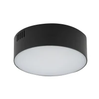 Nowodvorski LID 15Вт 3000К чорний 10406. Стельовий світильник