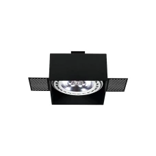 Nowodvorski MOD GU10 чорний 9404. Точковий світильник врізний