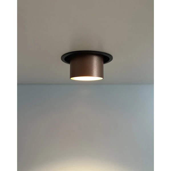 Світильник точковий врізний Nowodvorski MONO GU10 мідний 10801 - Фото 2