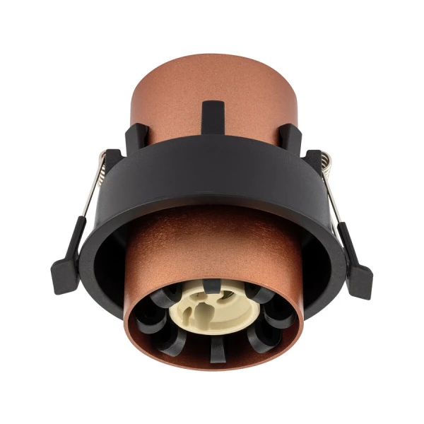 Світильник точковий врізний Nowodvorski MONO GU10 мідний 10801 - Фото 9