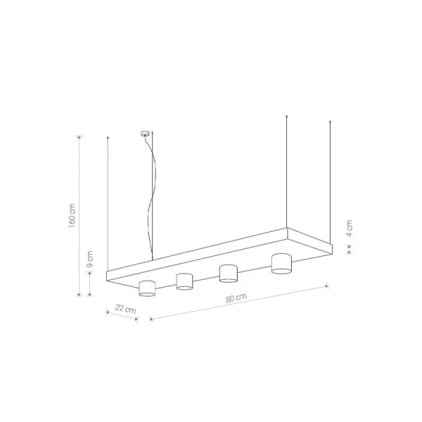 Сучасна люстра Nowodvorski PLANT GU10 білий 9382 - Фото 3