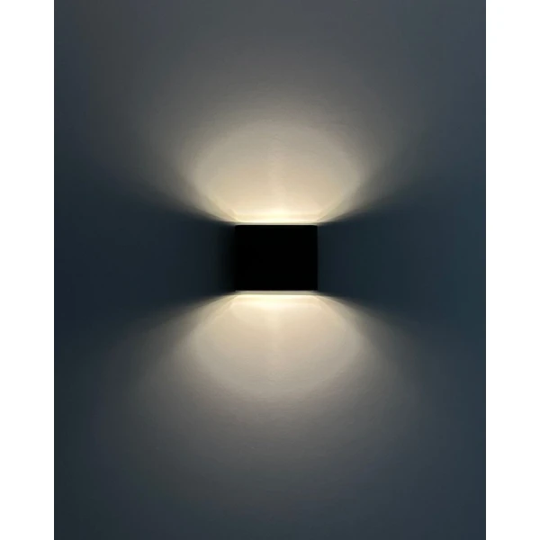 Фасадний світильник Nowodvorski SEMI 7Вт 3000К графітовий 6775 - Фото 2