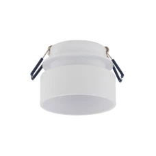 Nowodvorski SHINE GU10 білий 11350. Точковий світильник врізний