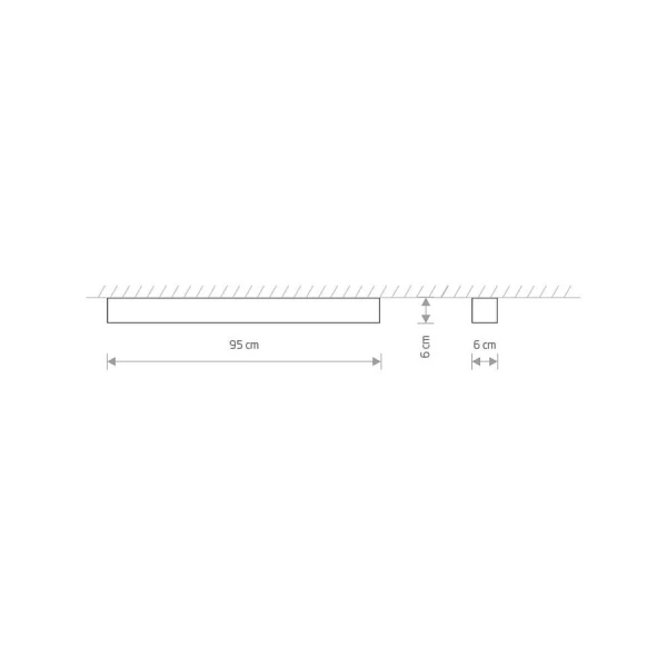 Лінійний світильник Nowodvorski SOFT LED G13 3000К графітовий 7533 - Фото 4