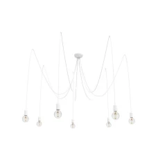 Nowodvorski SPIDER E27 білий 9743. Люстра сучасна