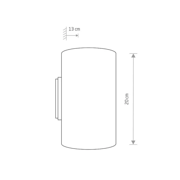 Підсвітка стіни Nowodvorski TUBE GU10 білий 9317 - Фото 2