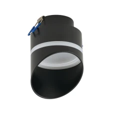 Nowodvorski VIS GX53 чорний 10485. Точковий світильник врізний