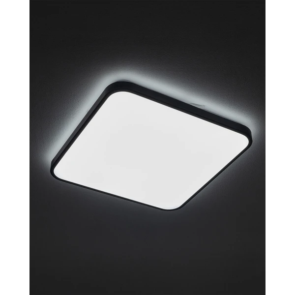 Світильник стельовий Nowodvorski AGNES SQUARE 32Вт 4000К чорний 10986 - Фото 3