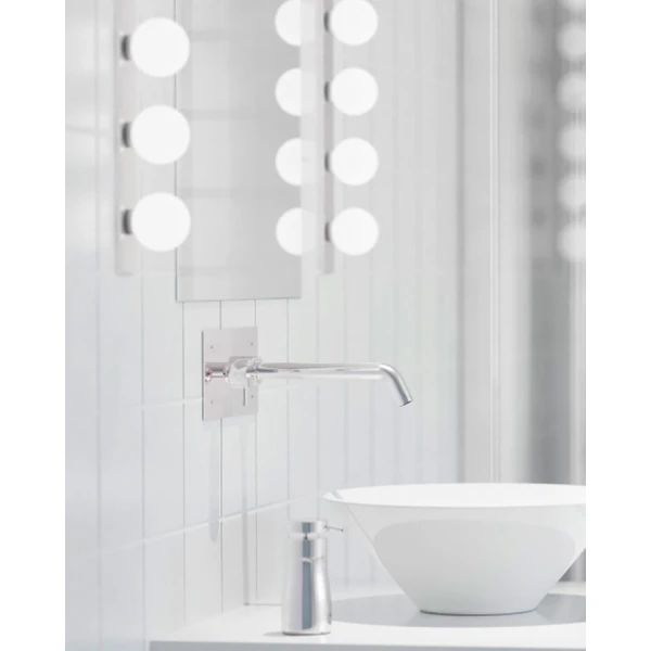 Світильник у ванну Nowodvorski BRAZOS G9 сірий (хром) 6951 - Фото 2