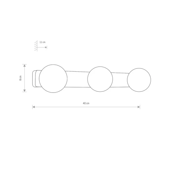 Світильник у ванну Nowodvorski BRAZOS G9 сірий (хром) 6951 - Фото 5