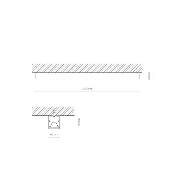 Лінійний світильник Nowodvorski CL OFFICE 31Вт 4000К білий 10212 - Фото 5