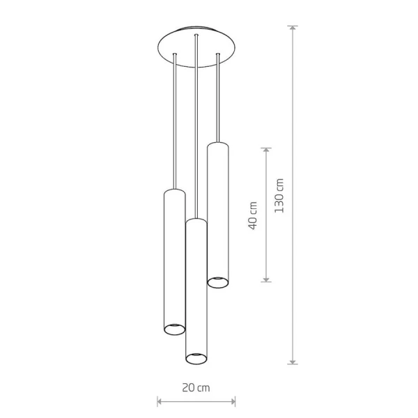 Підвісний світильник Nowodvorski EYE GU10 латунний 8915 - Фото 3