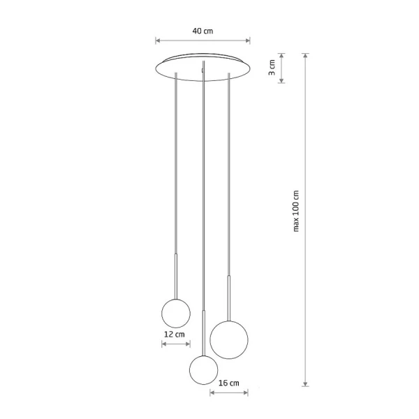 Підвісний світильник Nowodvorski KARO G9 чорний 10304 - Фото 2