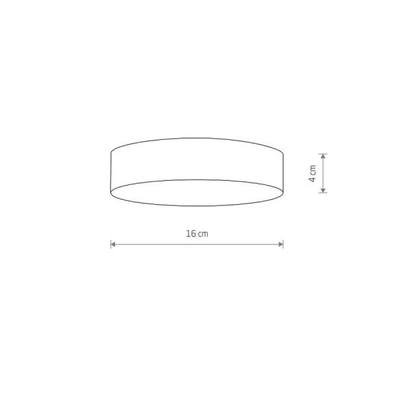 Світильник стельовий Nowodvorski LID 25Вт 3000К чорний 10407 - Фото 4