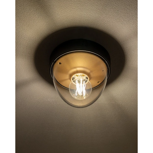 Фасадний світильник Nowodvorski NOOK E27 чорний 7976 - Фото 2