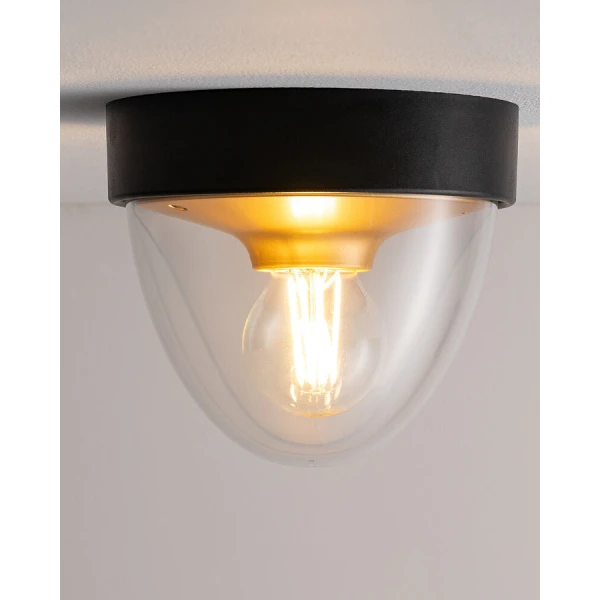 Фасадний світильник Nowodvorski NOOK E27 чорний 7976 - Фото 3