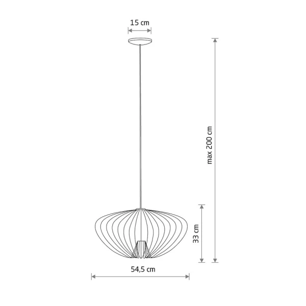 Підвісний світильник Nowodvorski Nowodvorski PUMPKIN GU10 сірий 11245 - Фото 8