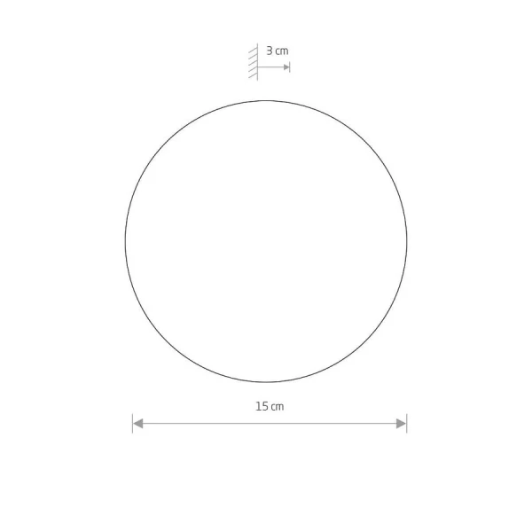 Підсвітка стіни Nowodvorski RING 7Вт 3000К коричневий 10315 - Фото 7