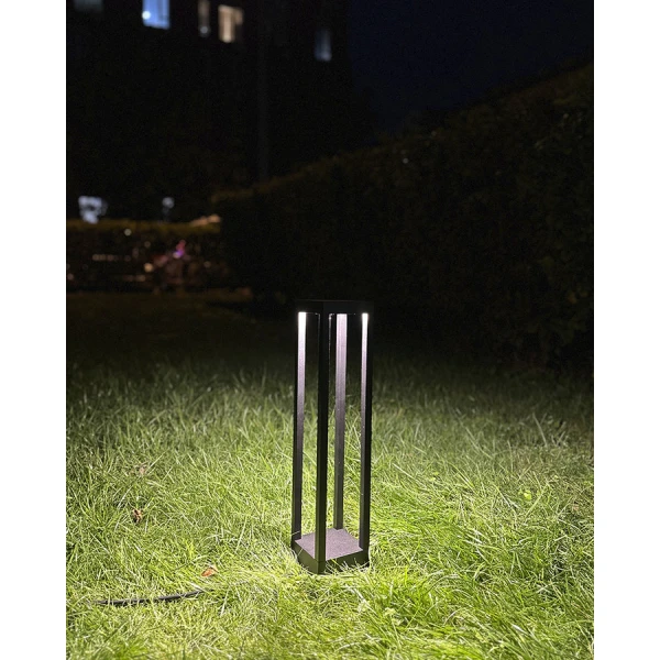 Світильник вуличний Nowodvorski STRUKTURE 13Вт 3000К чорний 8145 - Фото 7